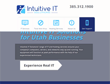 Tablet Screenshot of intuitiveits.com